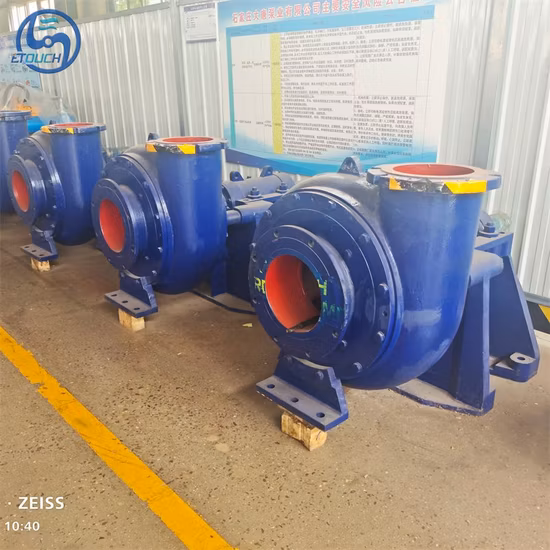 Насосная установка для выемки речного песка для проекта всасывания шлама